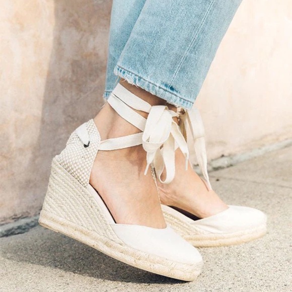 Soludos Shoes - NWOT Soludos ankle tie platform espadrilles women’s size 7.5